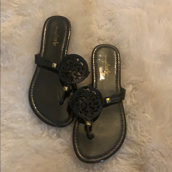 Charming Charlie Shoes - Patent leather sandals